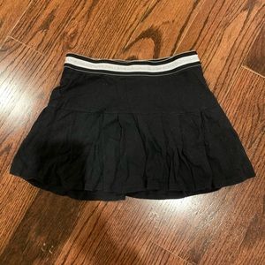 Justice Girls black skirt/skort